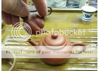 Late 19th century mini yixing teapot