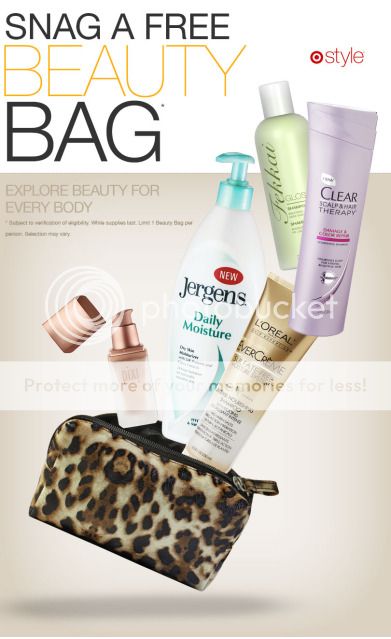 Free Target  Beauty Bag