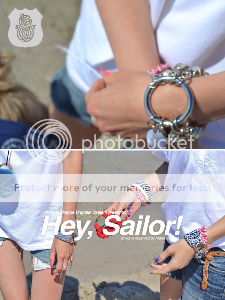 marine,hey sailor,roboty reczne,roboty r�czne,knitwear design,knitted bracelet,tattooed tshirt,tshirt,koszulka tatuowana,pompony,pompon,naszyjnik z pomponem,pompom necklace